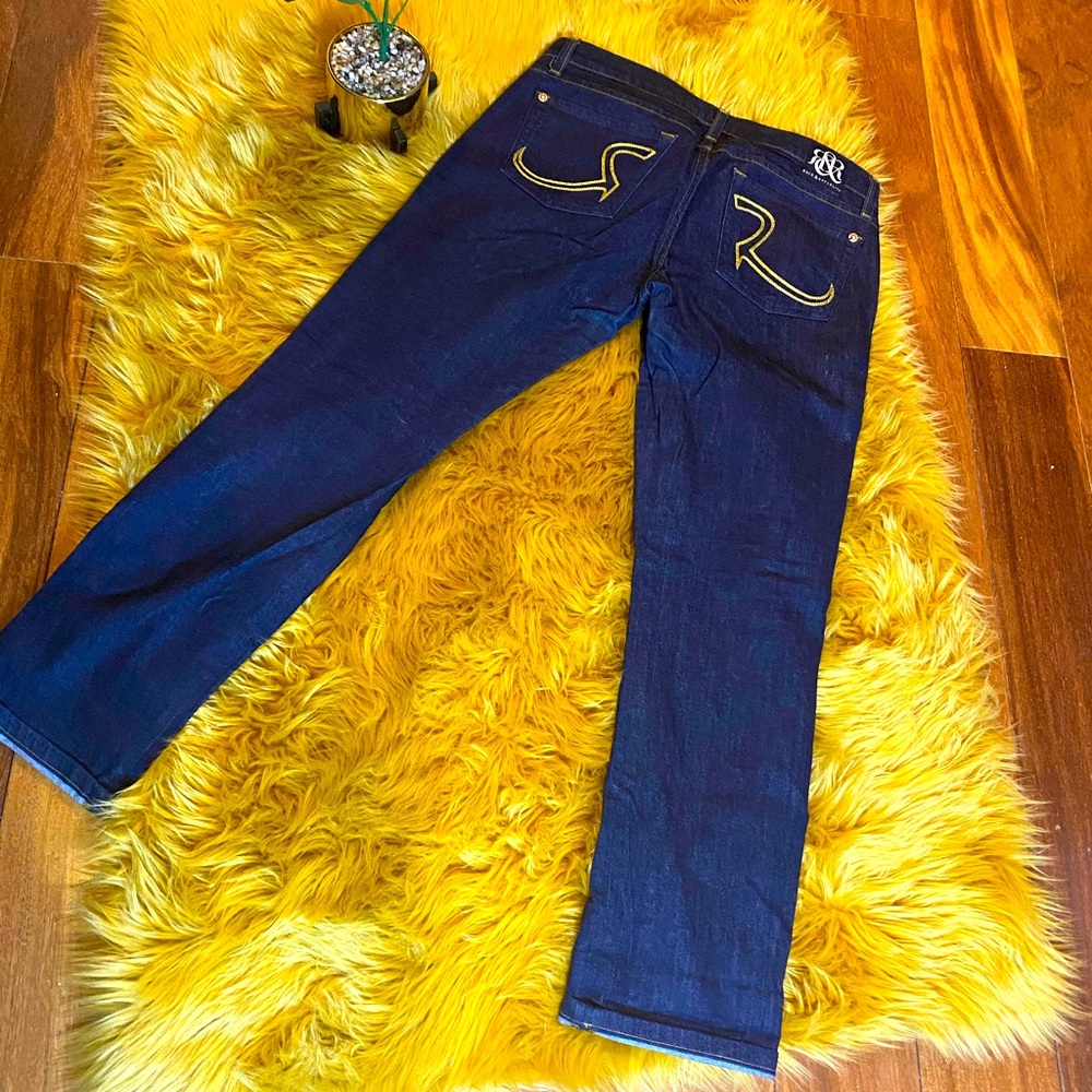Rock & Republic Boot leg dark wash jeans